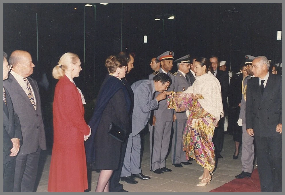 Soirée de gala de l’Association Al Manar au Théâtre Mohammed V en 1996
