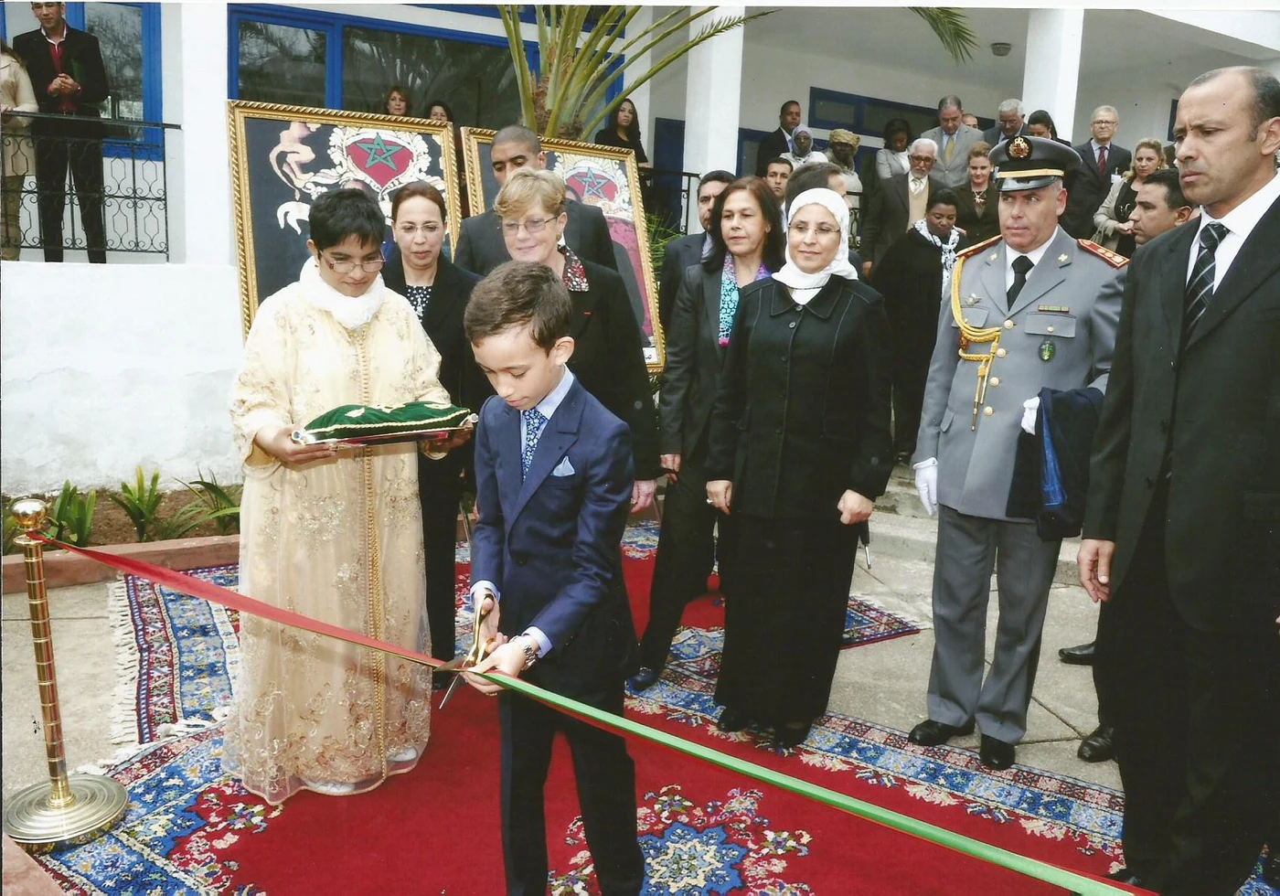 Inauguration de l’aire de jeux du centre Al Manar en 2013
